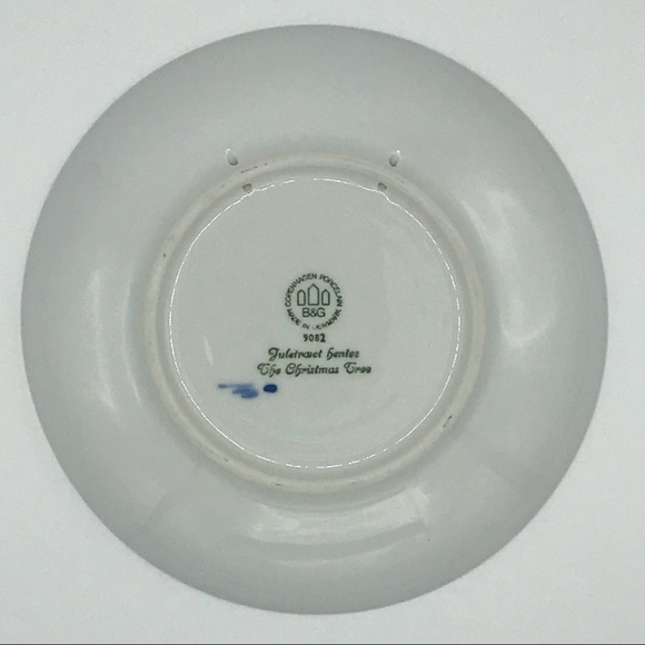 🎄🎁 Royal Copenhagen’s Bing & Grondahl Christmas Collector’s Plate - 1982 - Picture 4 of 5
